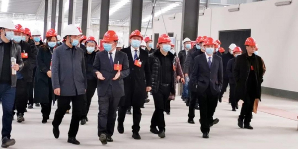 人大代表、政協(xié)委員蒞臨宏量基筑考察調(diào)研！